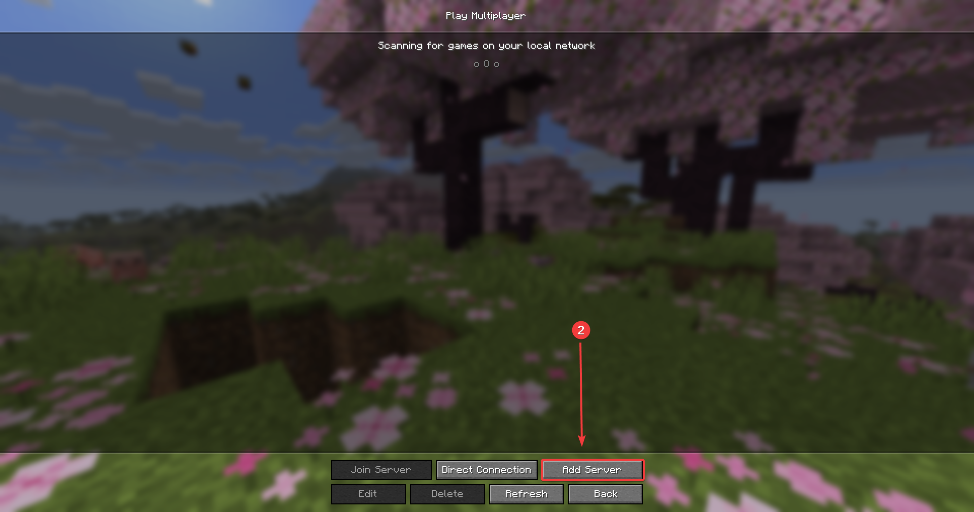 Step 2 — Add Server